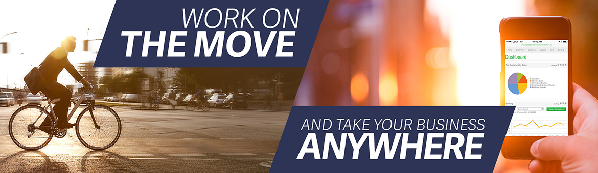 Work on the move. And take your business anywhere.