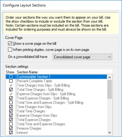 Configure Layout